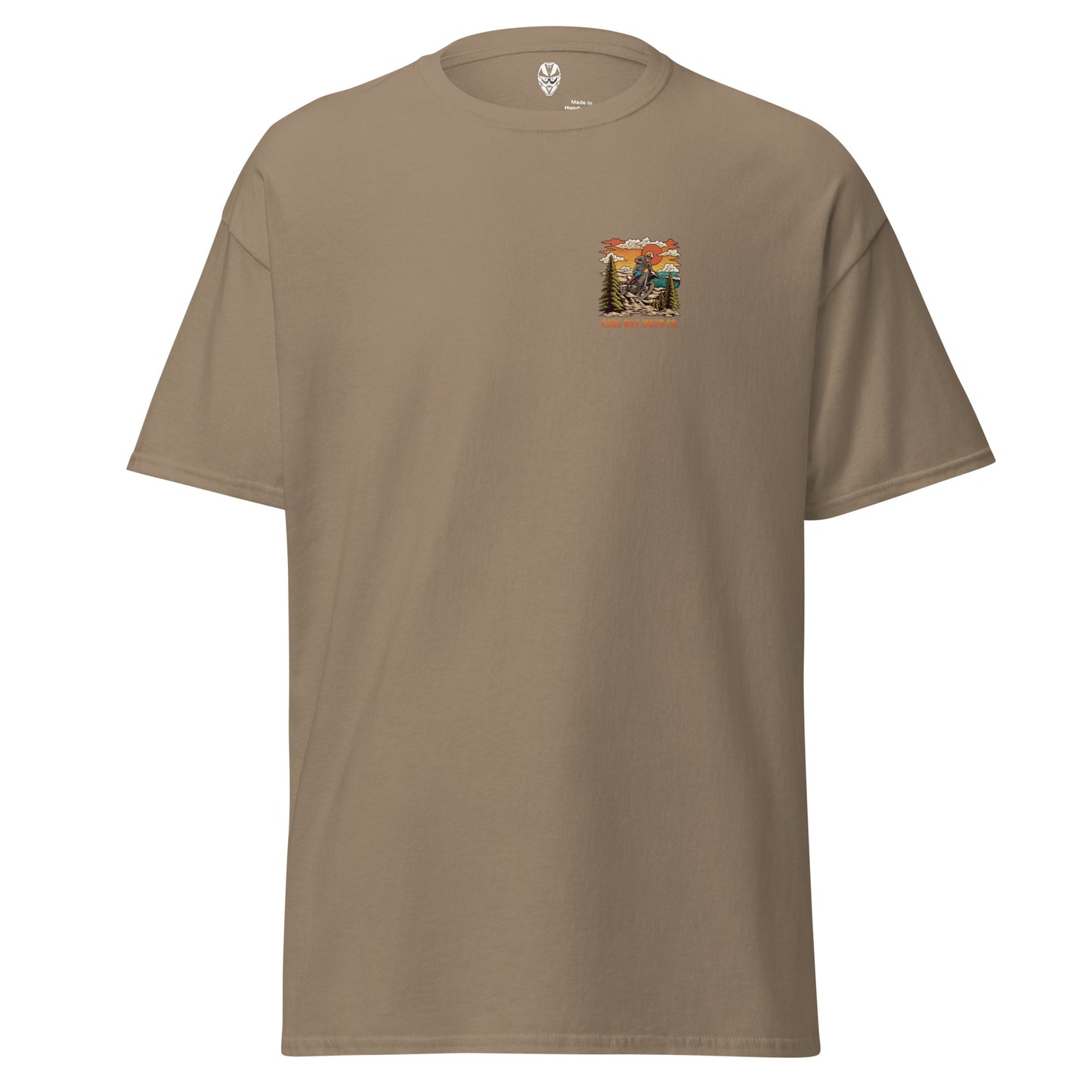 Classic Coos Bay Moto Co. Beach T-shirt