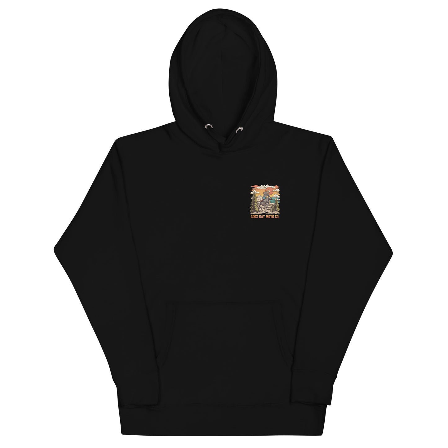 Classic Coos Bay Moto Co. Beach Hoodie